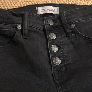 Madewell 9 inch high rise skinny